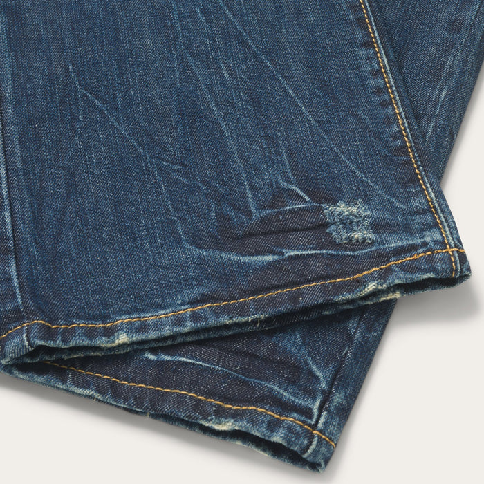 Destructed Dark Wash