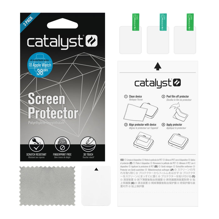Screen Protector for 38mm Apple Watch - 3 Pack