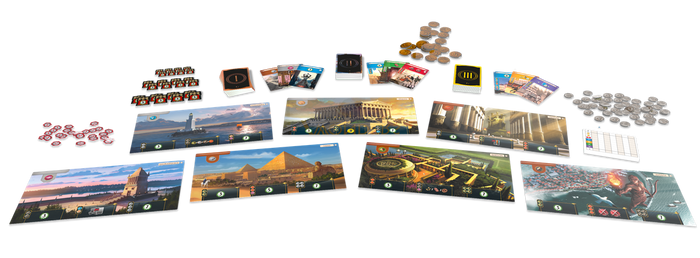 7 Wonders - Das Spiel mit den meisten Auszeichnungen weltweit!