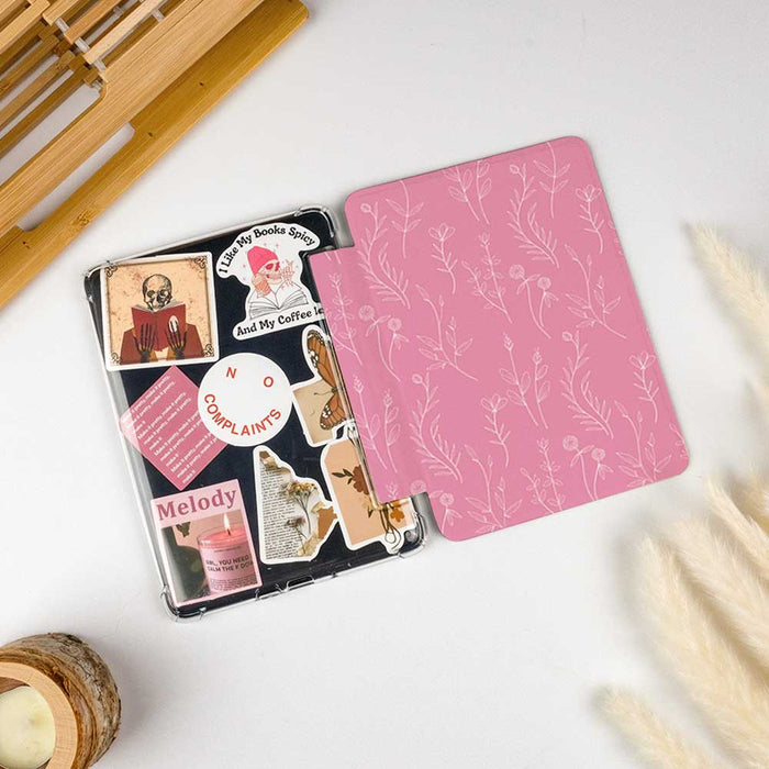 Aesthetics Botanical | Kindle Case - Pink - IMCASE