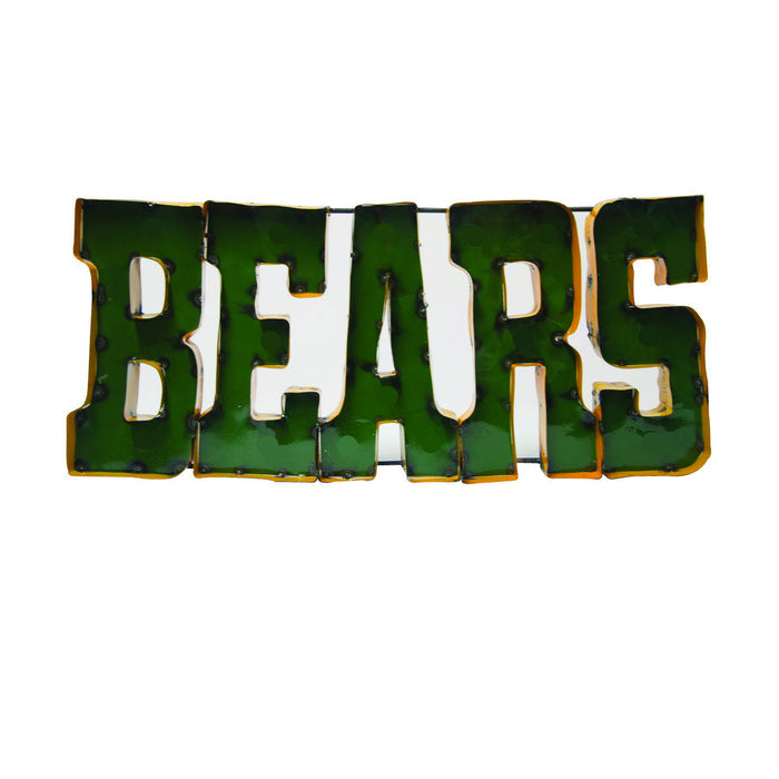 Baylor Bears Recycled Metal Wall Decor