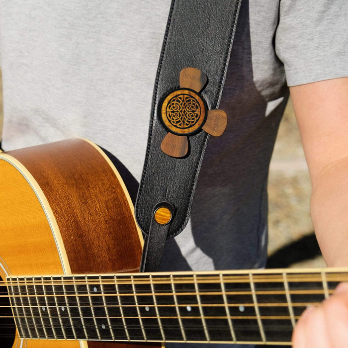 Thalia Celtic Knot | Pick Puck Integrated Leather Strap – product image 4