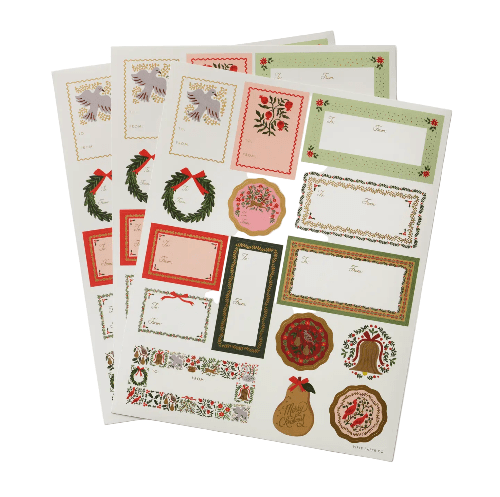 Rifle Paper Co Christmas Christmastide Stickers and Labels