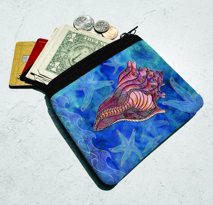 Conch Shell Coin Bag