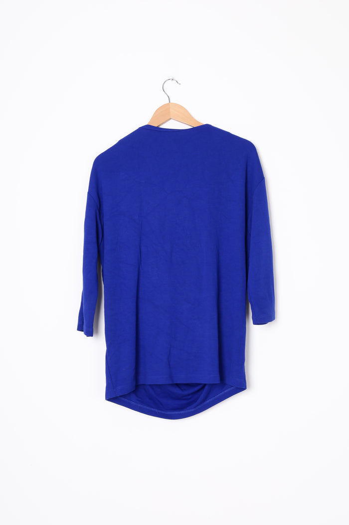 Cos Womens Blue Top Size S
