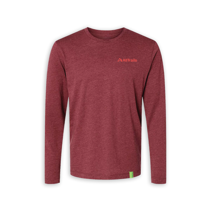 Foliage Long Sleeve Tee - Heather Red Rock Long Sleeves Touchstone