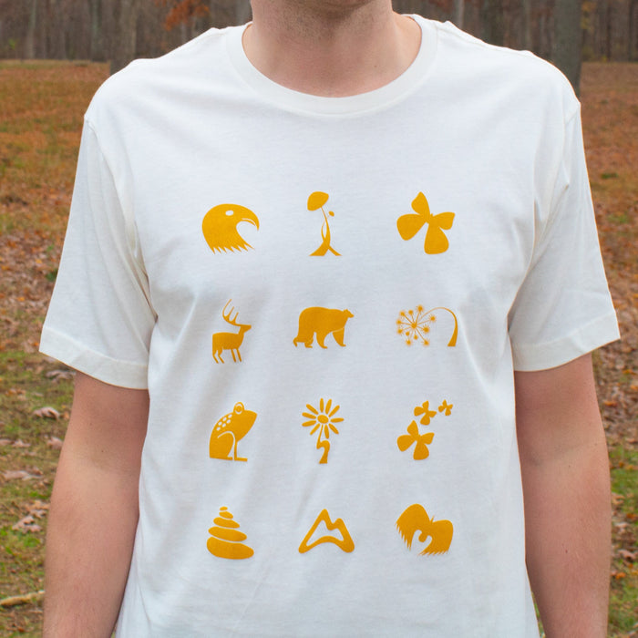 Forest Friends Tee - Vintage White Tees Touchstone
