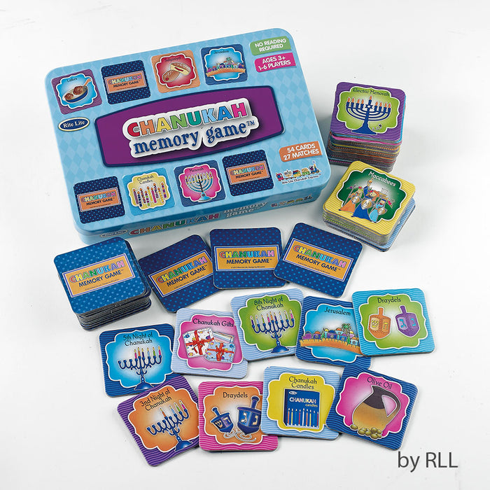 Hanukah Memory Game in Collectible Tin