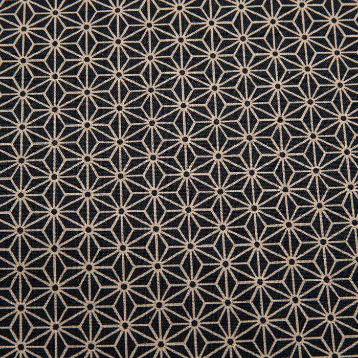 J-Life Asa No Ha Black Buckwheat Hull Pillow - COVER ONLY