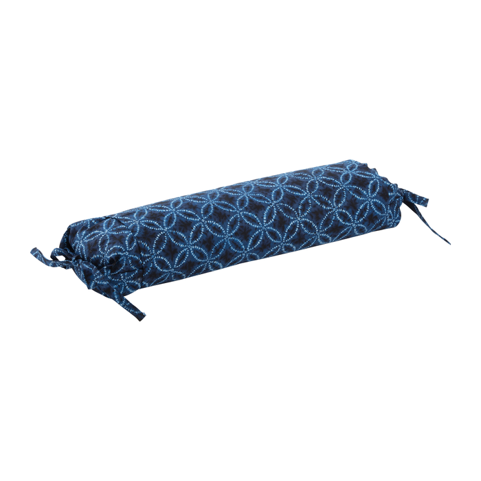 J-Life Taidai Navy Buckwheat Hull Pillow_Pillows & Shams_Buckwheat Hull Pillow