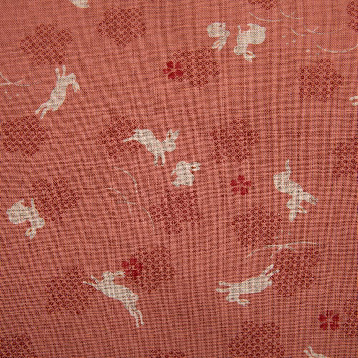 J-Life Usagi Pink Buckwheat Hull Pillow - COVER ONLY