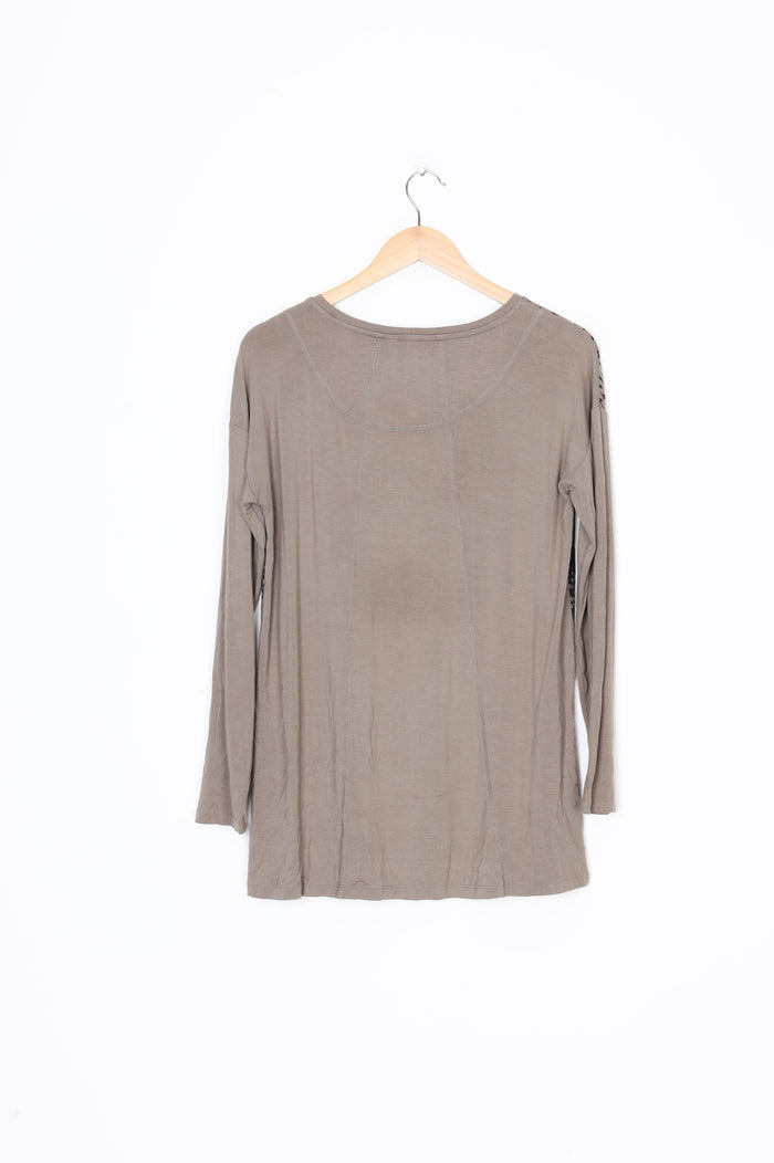 Jigsaw Womens Green T-shirt Size S
