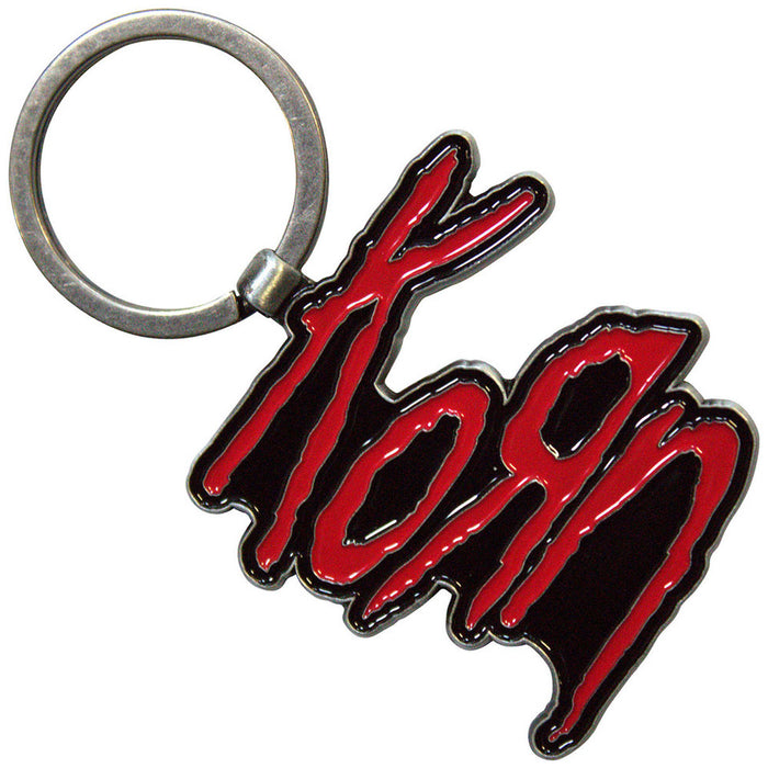 Korn Red Logo Parade Emblem Keychain