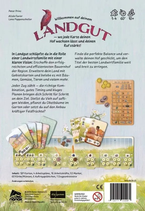 Landgut - Großes Spiel in kleiner Schachtel