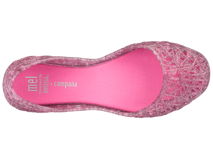 Mel Campana Zig Zag Pink Designer Ballerinas for Girls - Stylish and Trendy Ballet Flats for Young Fashionistas