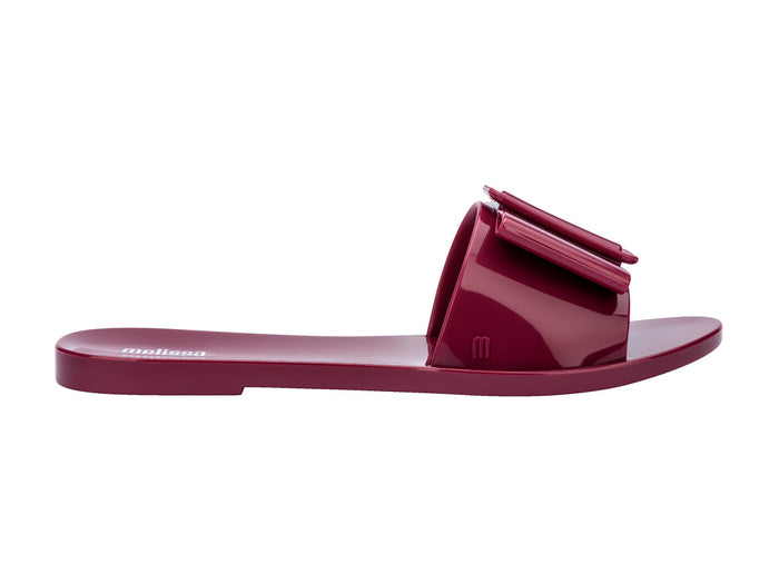 Melissa Babe Flat Blood Red Flipflop for Women – Stylish Comfortable Casual Sandals5