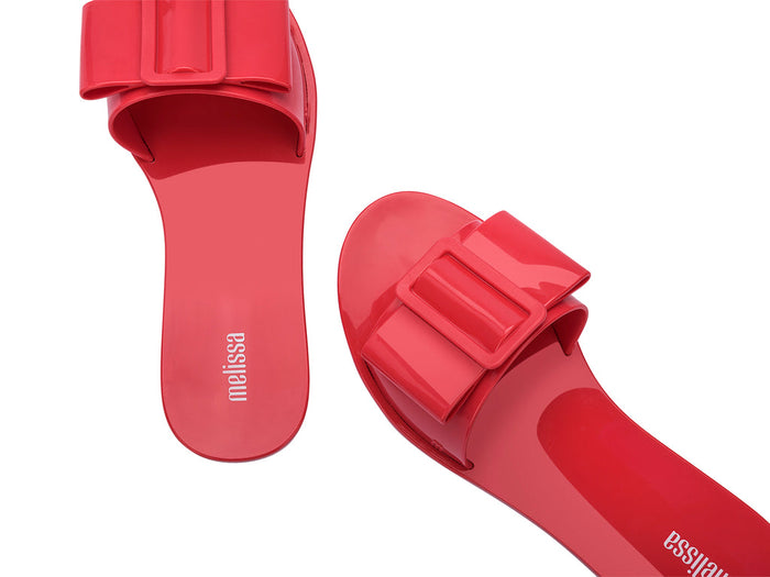 Melissa Babe Flat Red Flipflop For Women