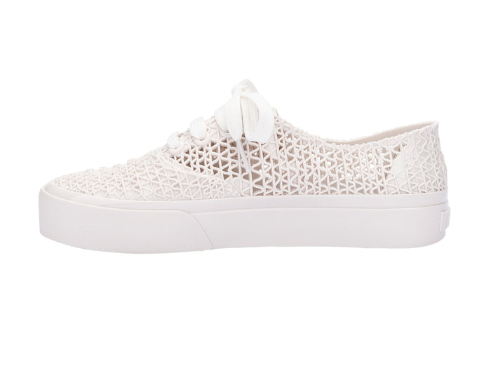 Melissa Campana Papel white sneakers for women with stylish design and comfortable fit