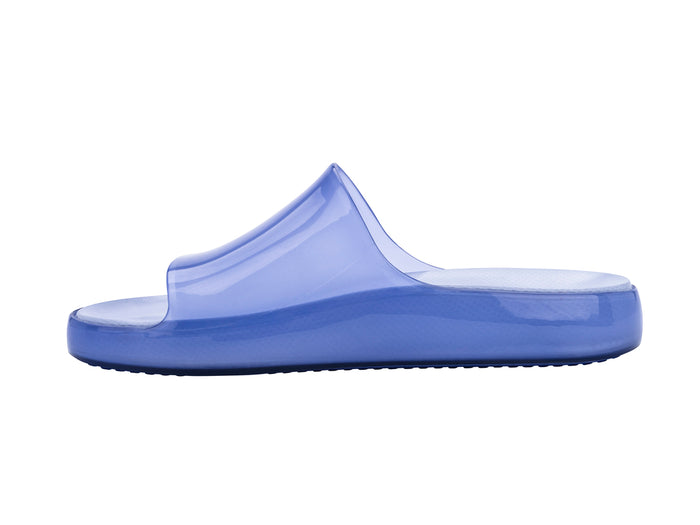 Melissa Cloud Platform Blue Slide Sandals for Women – Stylish, Cushioned, and Elevated Summer Footwear