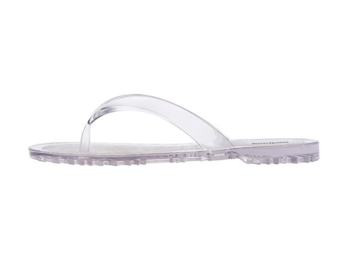 Melissa Duo AD Clear Flip Flops for Women – Stylish and comfortable transparent flip-flops, perfect for casual outings and beachwear.
