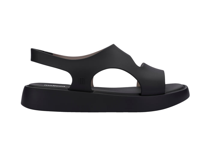 Melissa Franny Platform Black Sandal For Women