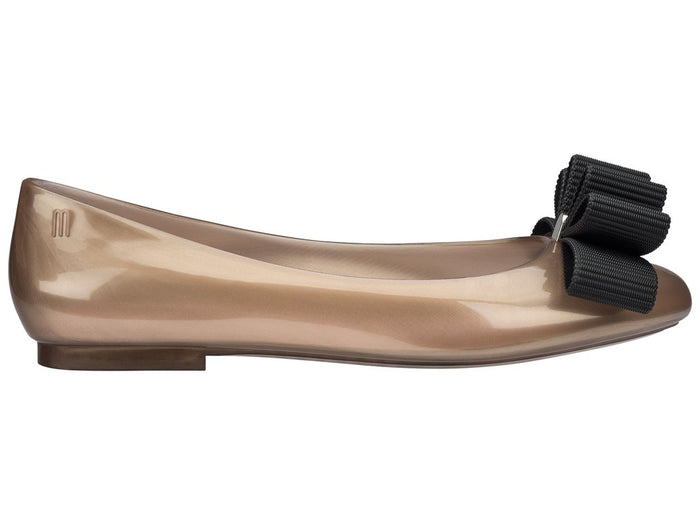 Melissa Jason Wu Pink Ballerina Flats for Women with Oversized Bow – Stylish Party Wear Comfortable Shoes
