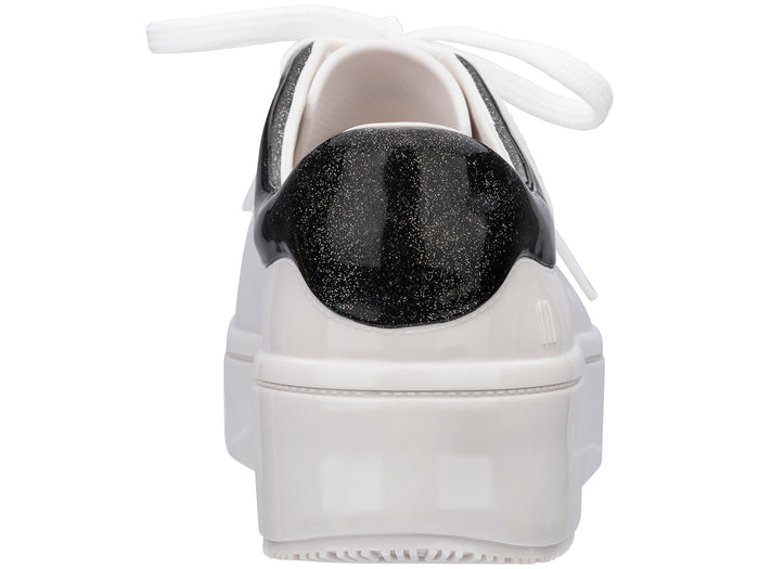 Melissa Mellow Extended Sizing Lace Up White Sneakers