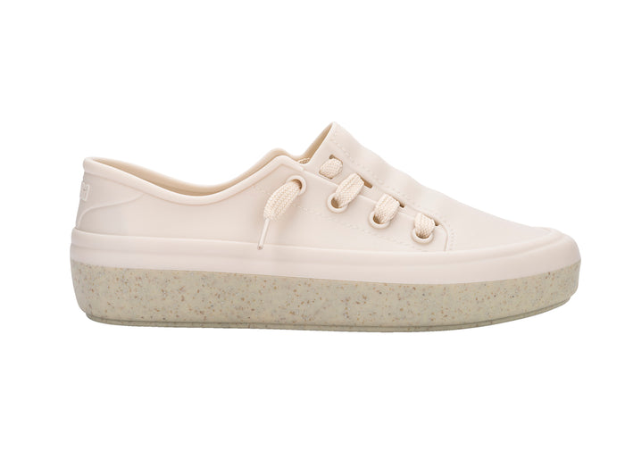 Melissa Ulitsa Next Gen Beige Casual Sneakers for Women and Men – stylish unisex beige slip-on sneakers with modern design and comfort