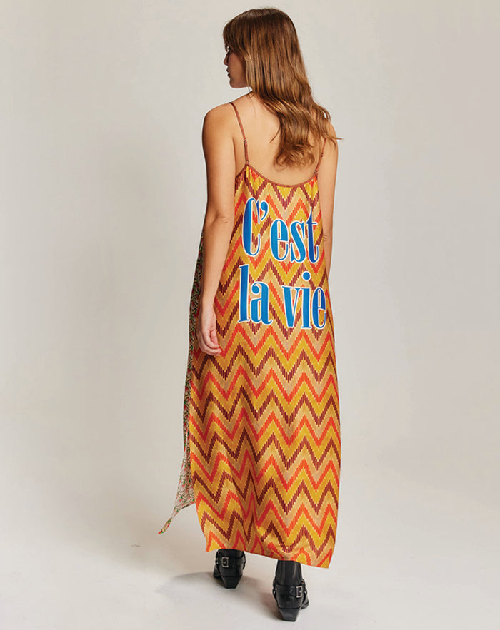 Olivia Black Denim Camisole Dress