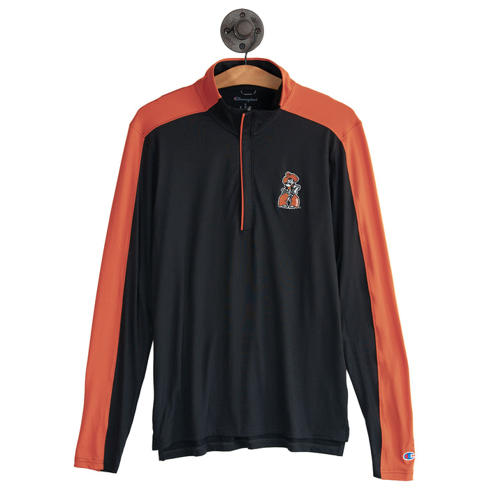 OSU COLOR BLOCKED 1/4 ZIP - OSUCBQZ - Eskimo Joe's Clothes