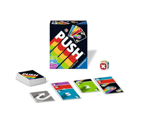 Push - Karten-Glücksspiel für die die ganze Familie