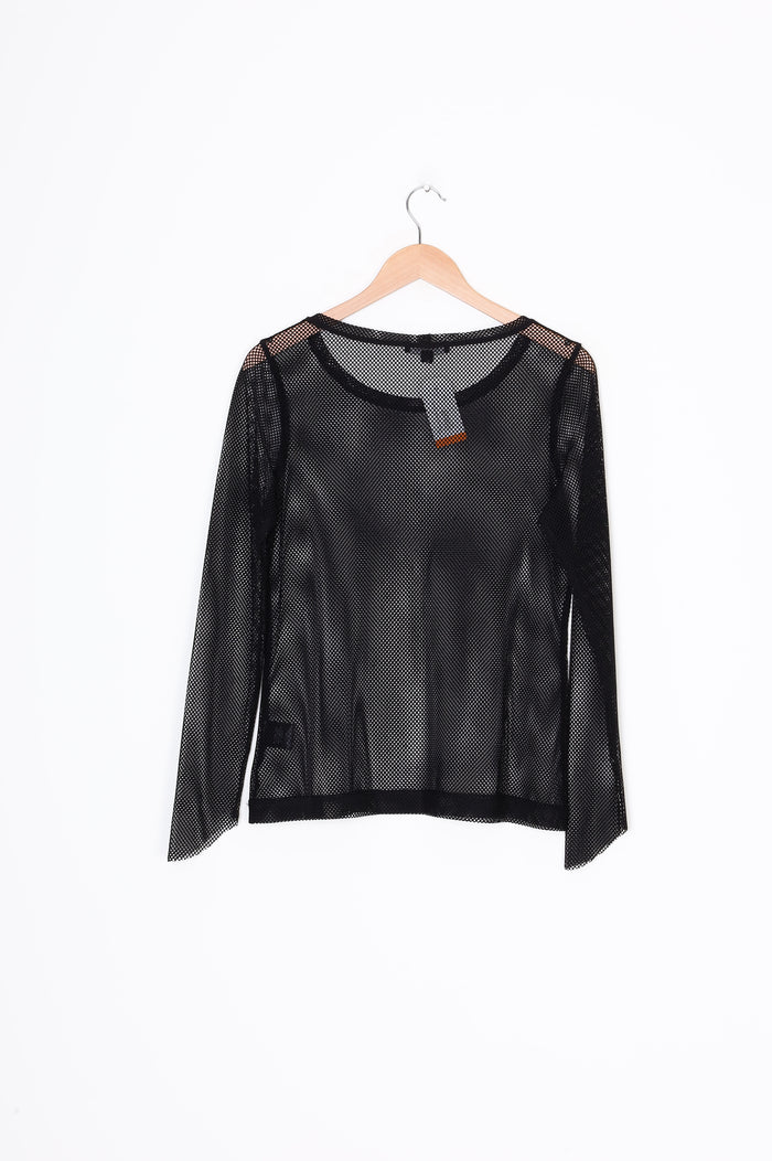 Repertoire Womens Black Top Size 10