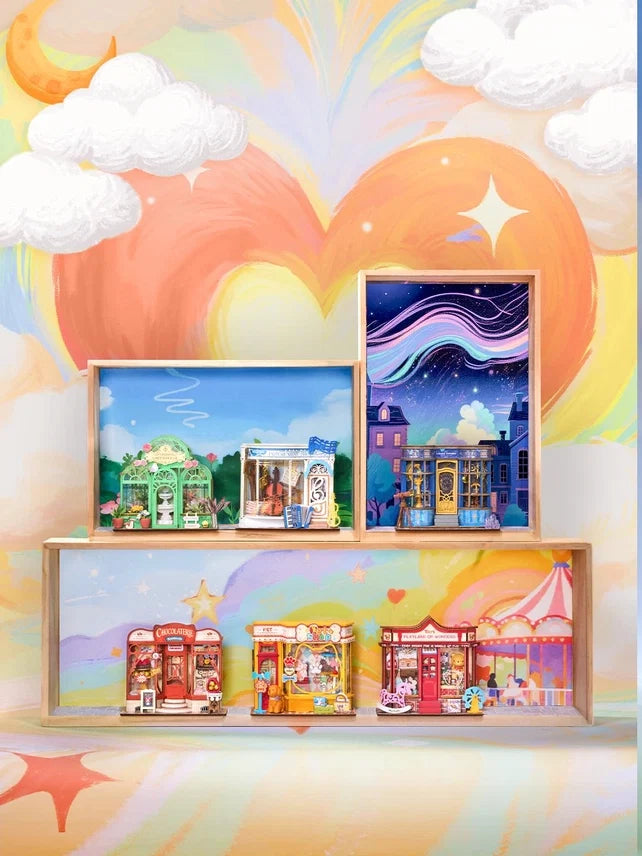 Robotime Rolife - Melody Instrument Shop DIY Miniature House Figure