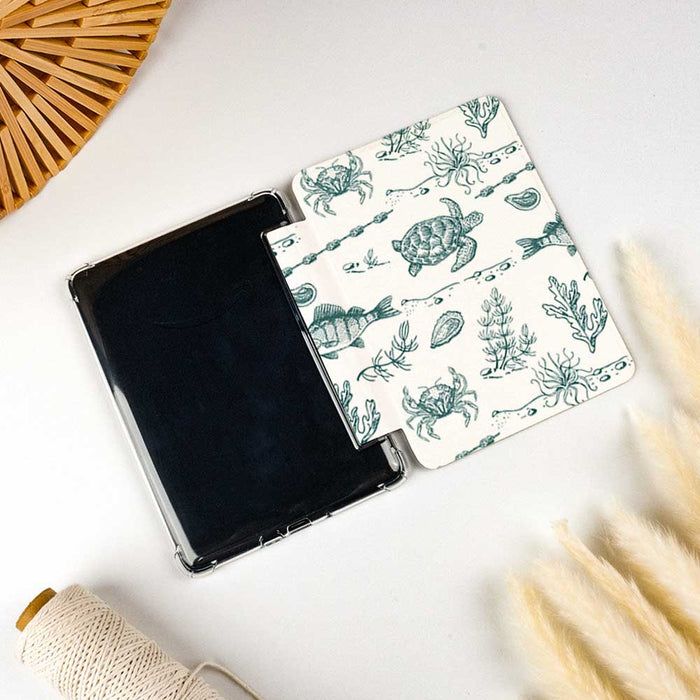 Sea Symphony | Kindle Case - Navy - IMCASE