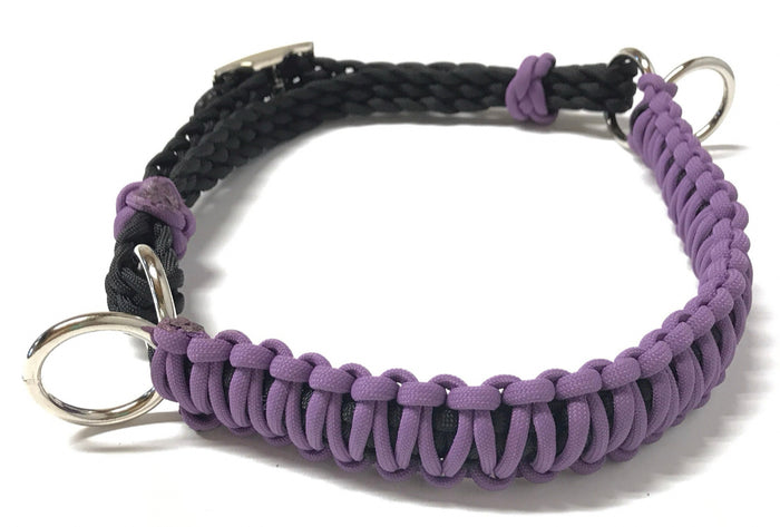 side pull hackamore bitless attachment.... lilac with brown or black chinstrap...all sizes