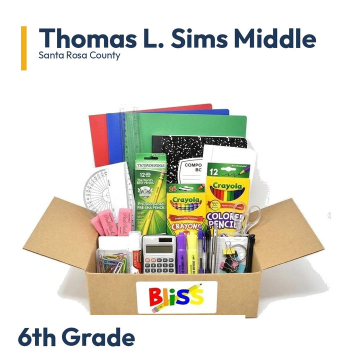Thomas L. Sims Middle - 6th Grade