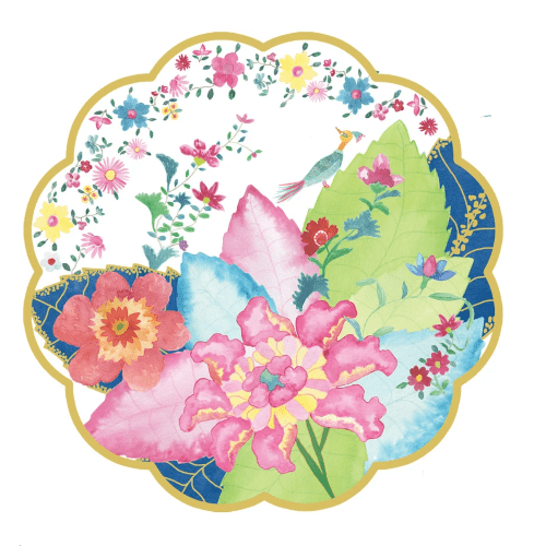 Lucy Grymes Tobacco Leaf Paper Placemats