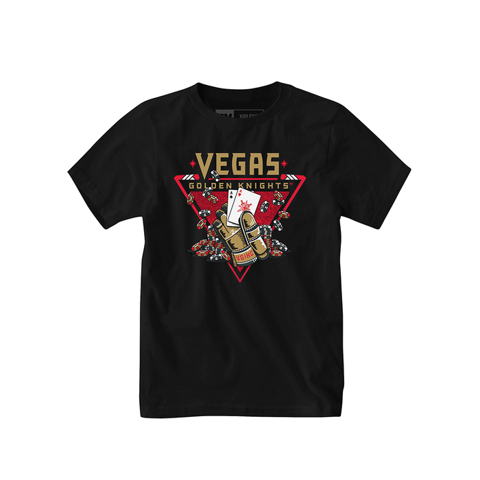 Vegas Golden Knights Youth Pocket Aces Tee - Shirt