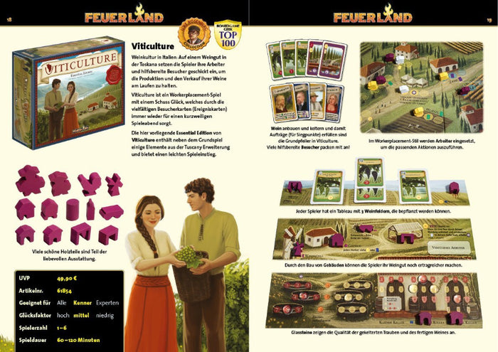 Viticulture Essential Edition - Strategiespiel ab 2 Personen