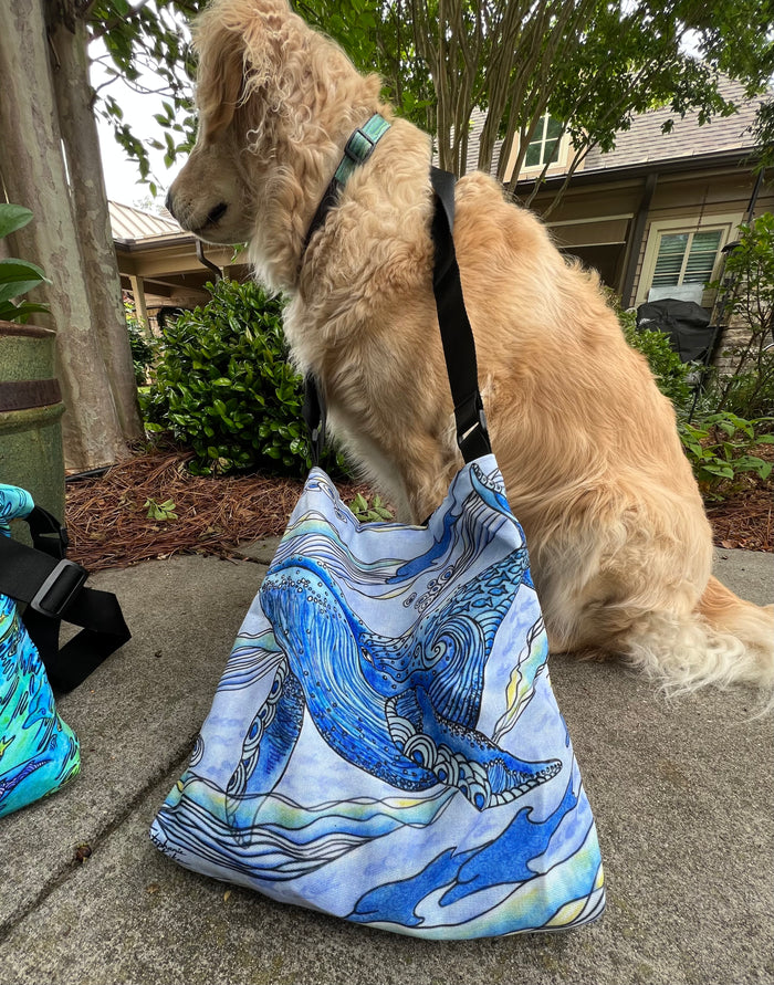 Whale Watch Tote Beach Bag