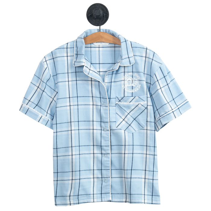 WOMENS FLANNEL PAJAMA TOP - WFPJT
