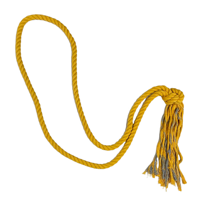 Yellow cotton Neck Rope - Tiffanys Braided Tack LLC
