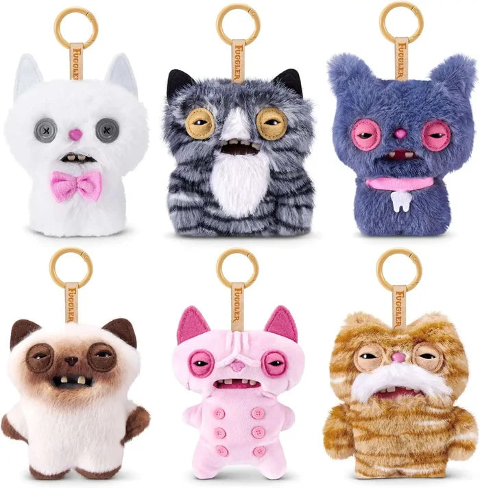 Zuru Fuggler - Mini Alley Cat Series 1 Collectible 1Pc 5-Inch Plush