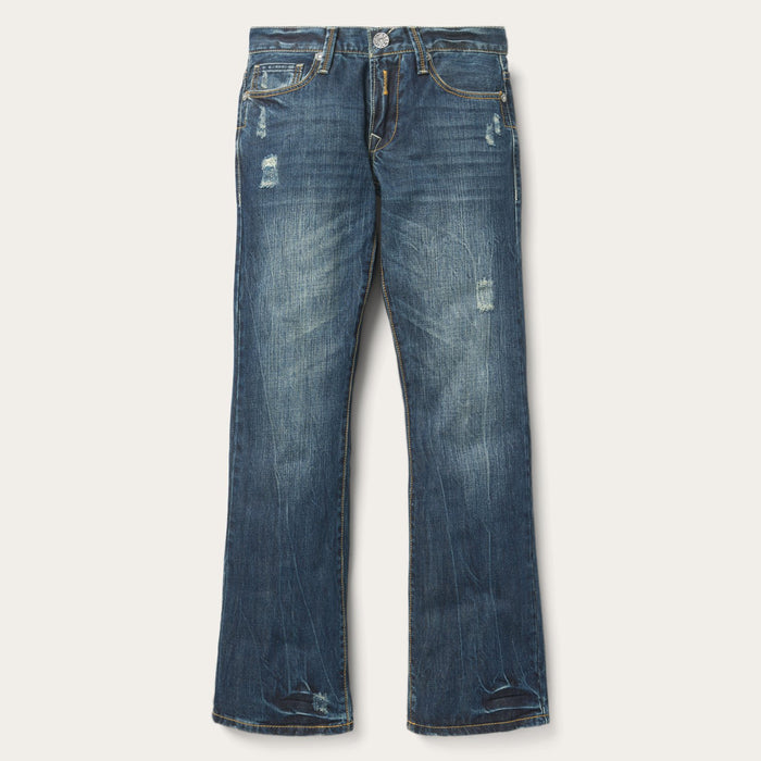 Destructed Dark Wash