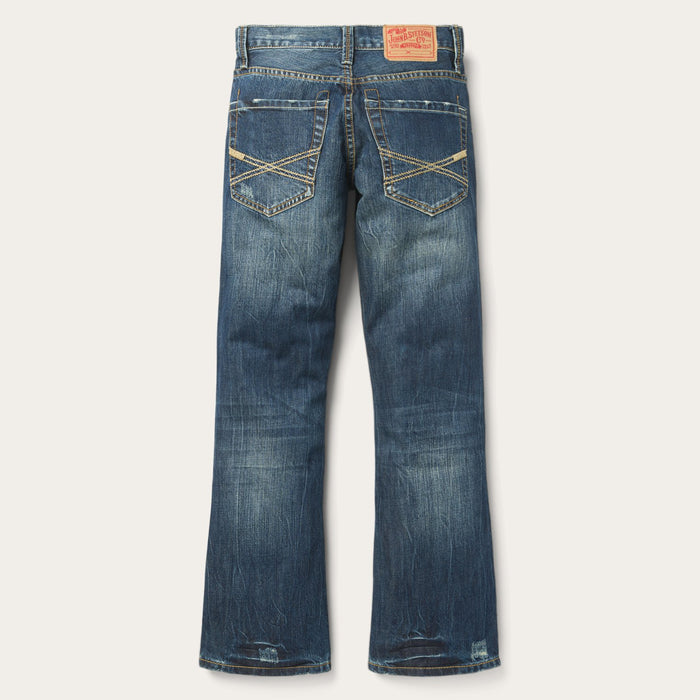 Destructed Dark Wash