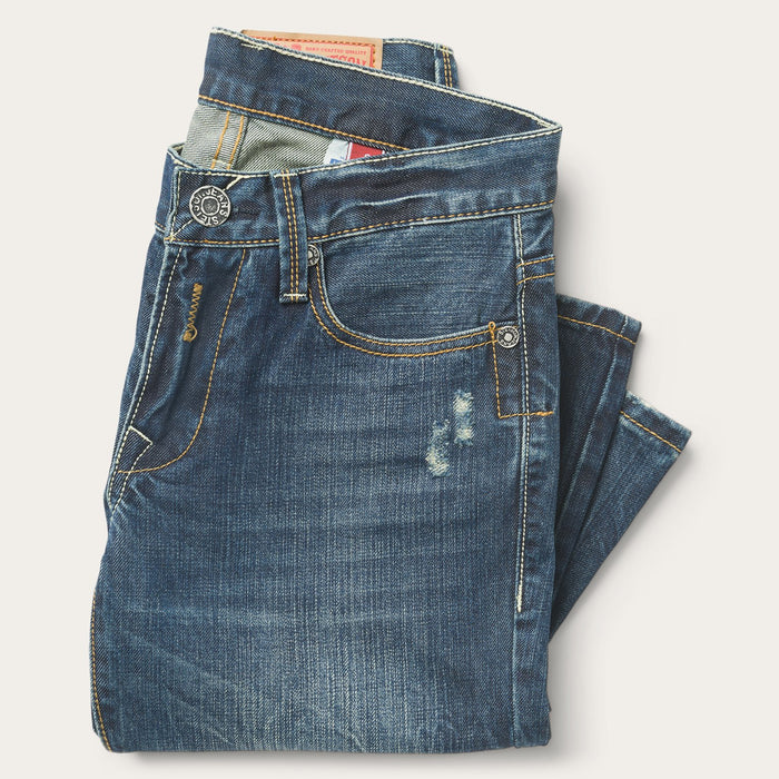 Destructed Dark Wash