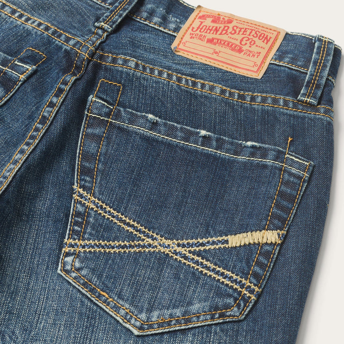 Destructed Dark Wash