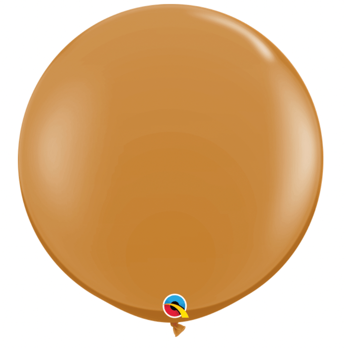 burton+burton Balloons 3' Mocha Brown Jumbo Balloon