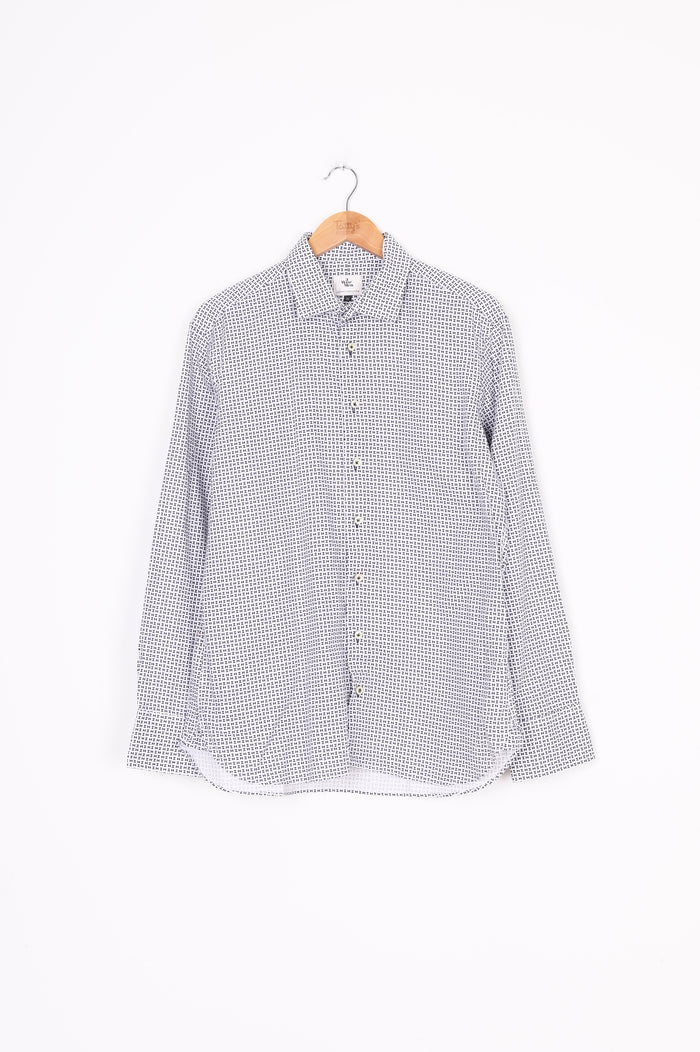 3 Wise Men Mens White Shirt Size 42