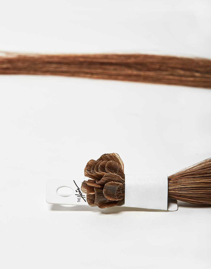 single bundle of 808 keratip extension in brown